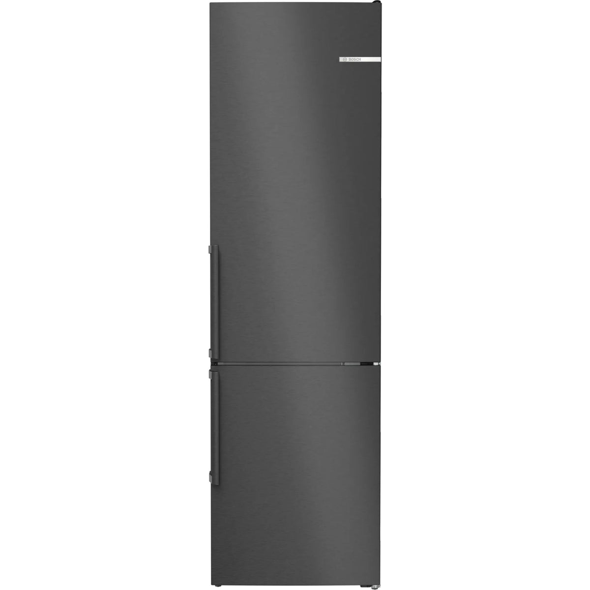 Bosch Kühl-Gefrierkombination MKK69GNXAN 363 L Edelstahl Schwarz NoFrost EEK A, No Frost
