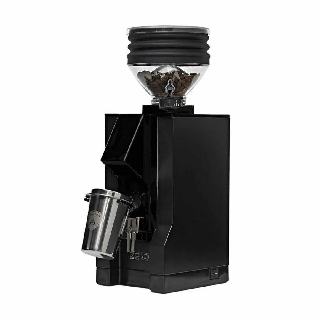 Eureka Kaffeemühle Mignon Zero – Single Dose Matt schwarz, Single Dosing, 320 W Leistung, Kapazität für Espresso 1,8–2,5 g/s