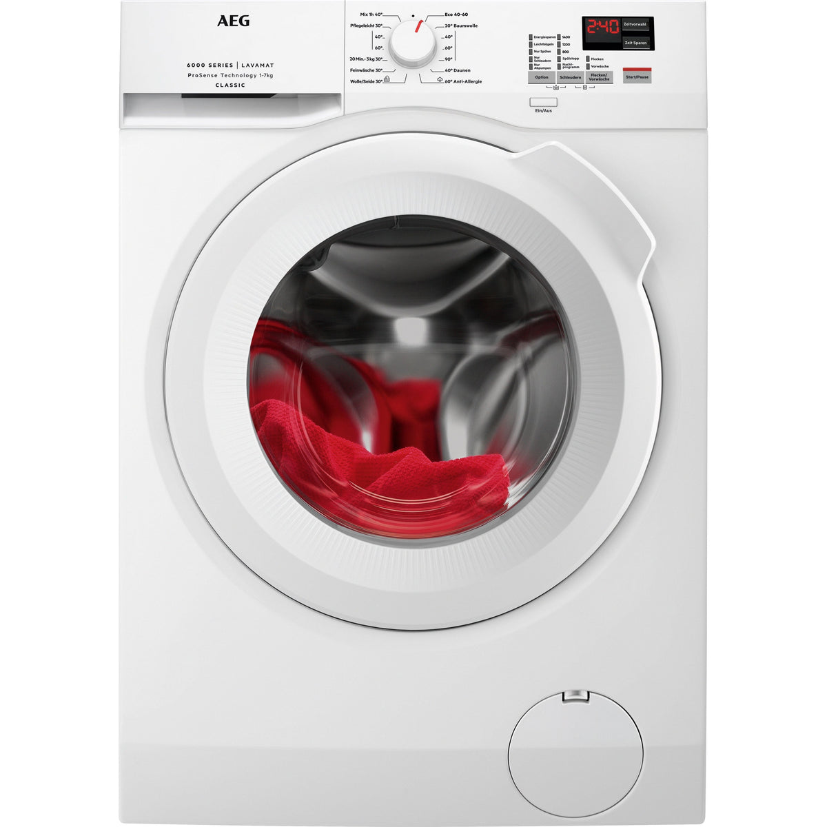 Electrolux AEG Waschmaschine Waschautomat L6FBC41478 CARAT, Mengenautomatik