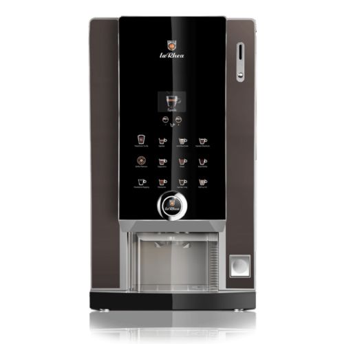 laRhea V+ Doppio&Cup Kaffeevollautomat für ganze Bohnen mit automatischer Becherabgabe und Variplus-Technologie