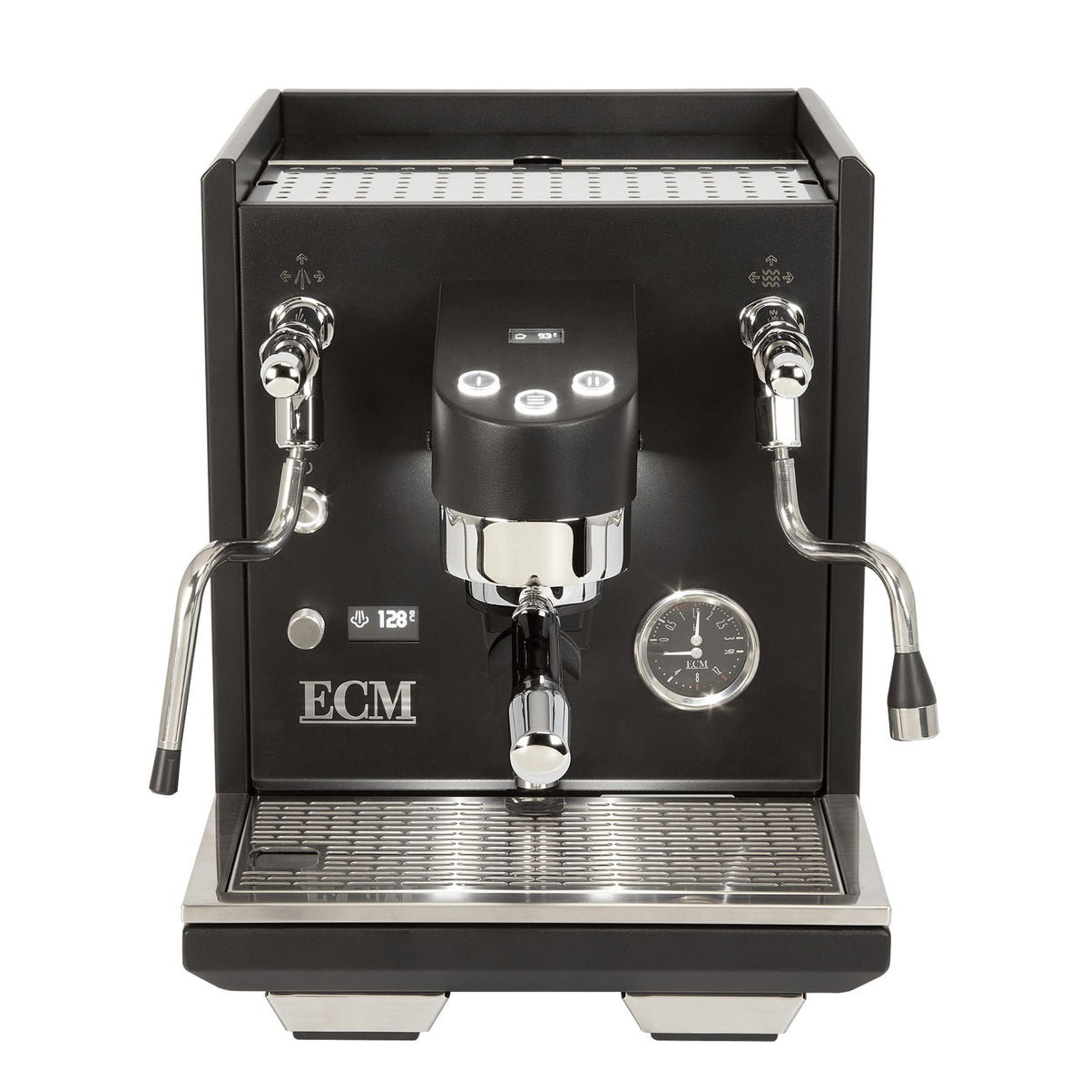ECM Siebträger-Espressomaschine Estetika – Maximale Performance trifft auf ultimative Eleganz, Dualboiler, Rotationspumpe