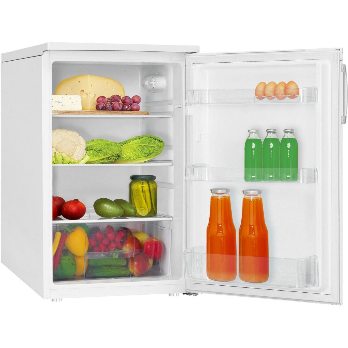 Amica Kühlschrank Vollraum- VKS 361 005 W, 126 L Kühlvolumen