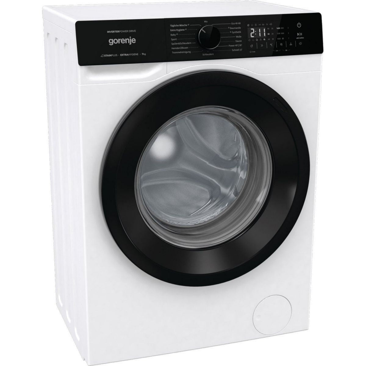 Gorenje Waschmaschine Waschautomat WNHA74SAPS/DE schwarzes Panel