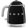 Smeg Wasserkocher KLF05BLEU 50'S RETRO STYLE, 0,8 I –, SCHWARZ, 1400 W, 1400 W Leistung