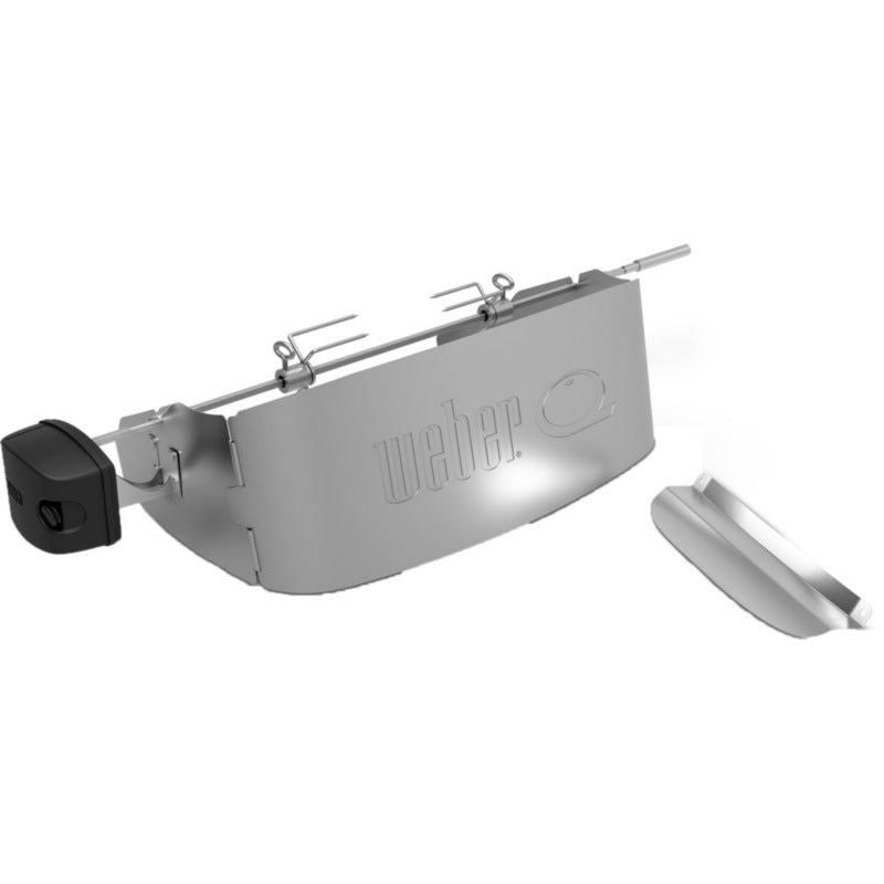 Weber Drehspieß Grillspieß Q 3000N Serie ab 2025 Elektromotor Edelstahl 5-teilig