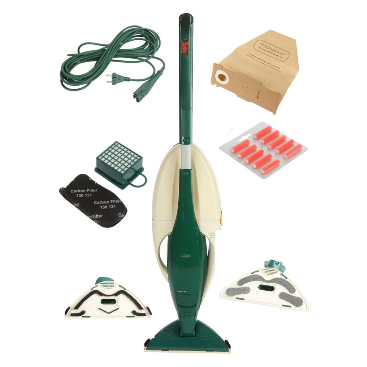 Vorwerk Staubsauger Kobold 130/131 mit geeignete Hartbodendüse