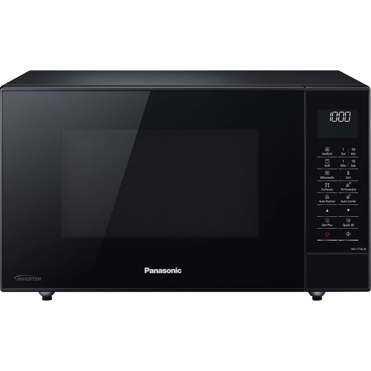 Panasonic Mikrowelle SDA – Heißluft-Slim-Mikrowelle NN-CT56JBGPG sw 27l,Inverter,sw