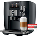 JURA Kaffeevollautomat J10 Piano Black EA, 1.9 L Wassertank, 280 g Bohnenbehälter, 1.9 Liter Wassertank, 1450 W Leistung