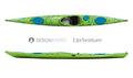 Design Kayaks Endless Large Seekajak in Spring Green aus XDPE mit hoher Spurtreue und Stauraum für längere Touren