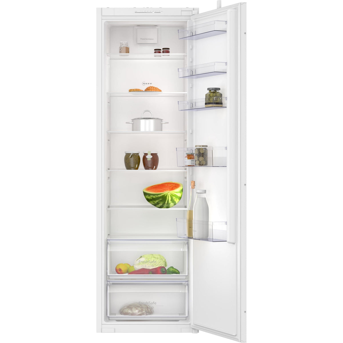 Constructa Kühlschrank Neff – Einbaukühlschrank KI1811SE0 FreshSafe, 310 L Nutzinhalt