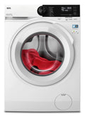AEG Waschmaschine 9 kg Serie 6000 ProSense Mengenautomatik Leise Leichtbügeln 1400 U/min LR6A65490, Fassungsvermögen: 9 kg