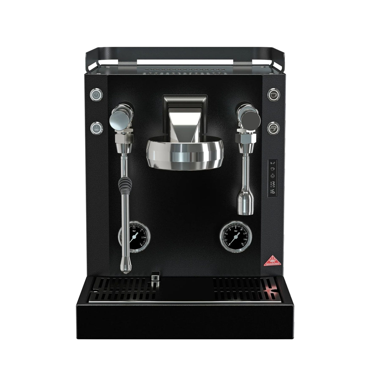 Mahlkönig Siebträger-Espressomaschine Xenia Brew-by-Sync – Dualboiler-Siebträgermaschine, PID-Temperaturregelung, Edelstahl