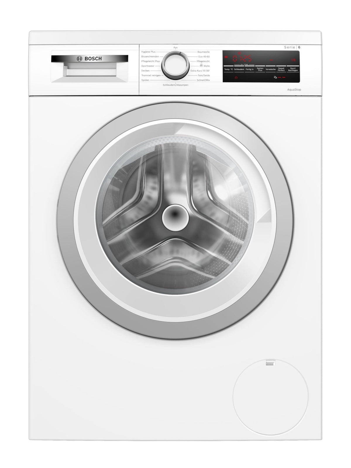 Bosch Waschmaschine 9 kg, unterbaufähig, 1400 U/min, Klasse A, Modell WUU28T42, Fassungsvermögen: 9 kg
