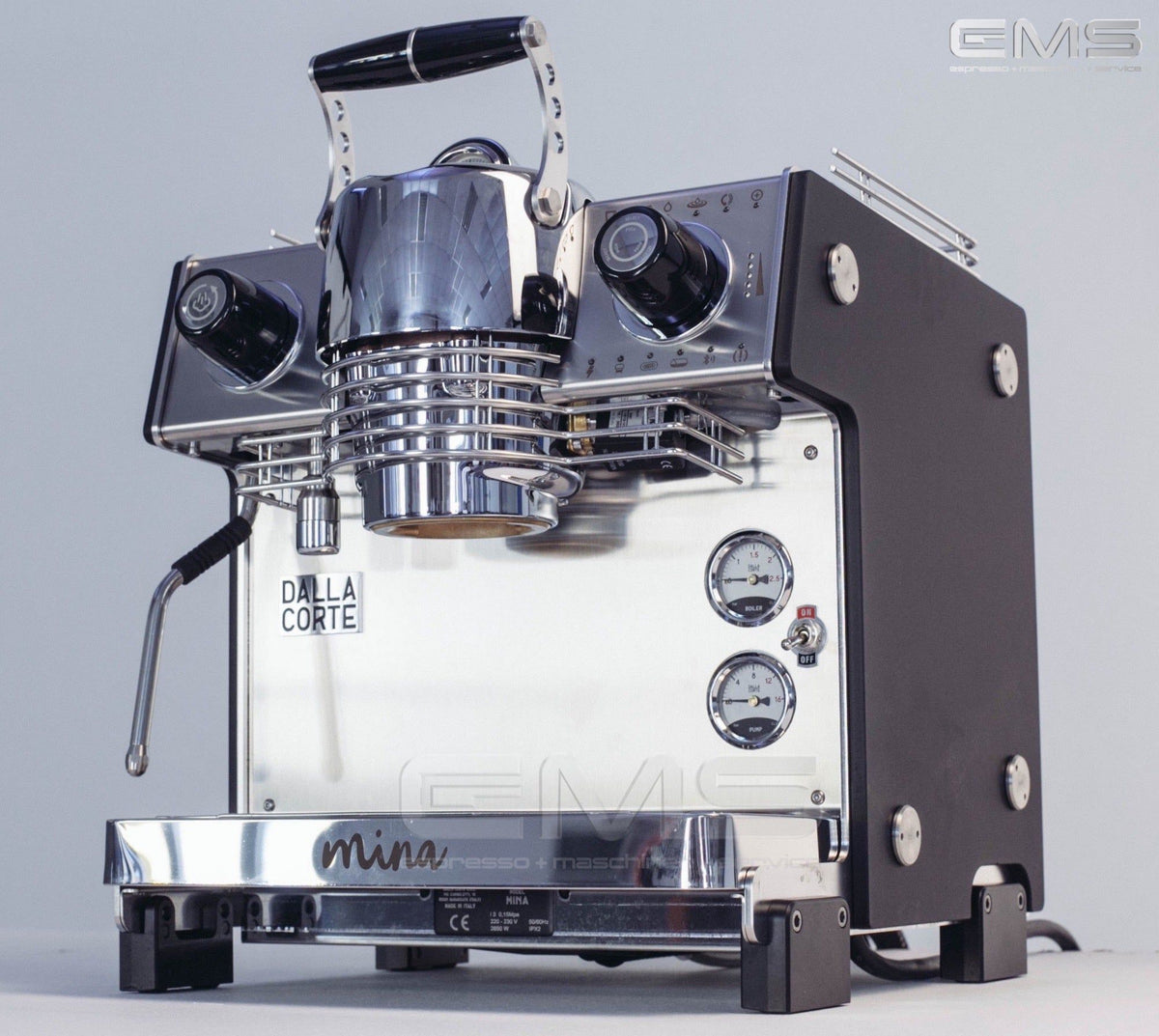 Dalla Corte Siebträger-Espressomaschine Mina Barista, 1G für ca. € 198,- pro Monat bequem leasen oder finanzieren, 2 kW Leistung