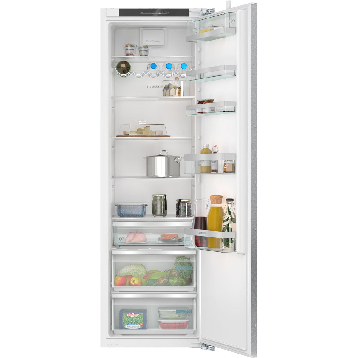 Siemens iQ500 KI81RADC0 Einbau-Kühlschrank mit hyperFresh, superKühlen und Flachscharnier mit Softeinzug