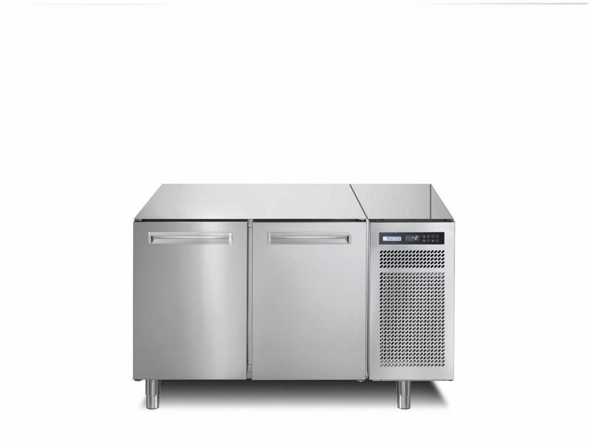 Kühltisch Einbau-Tiefkühltisch 168 L, GN 1/1, 2 Türen, 168 L Volumen, Edelstahl