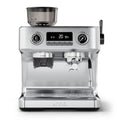AIVIQ Siebträger-Espressomaschine Aspire Advanced – mit Kaffeemühle – AME-521S Rostfreier Stahl, 2,8L Wassertank