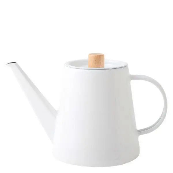 Kai Emaille-Wasserkessel 950 ml mit präzisem Ausguss für Pour-over-Kaffee