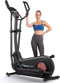 Gipfel Pfad Crosstrainer MERACH E27B1 Selbstversorgung 47 Cm Schrittlänge 16 Stufen Magnetwiderstand Schwarz E27B1 Self-Power
